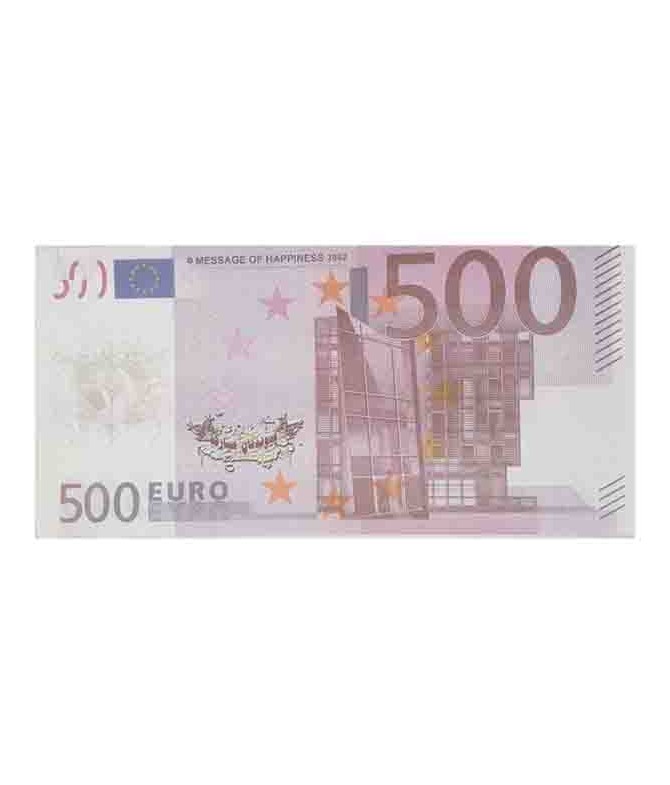 اسکناس تزئینی مدل 500 یورو بسته 80 عددی | فروشگاه اینترنتی سفیرکالا