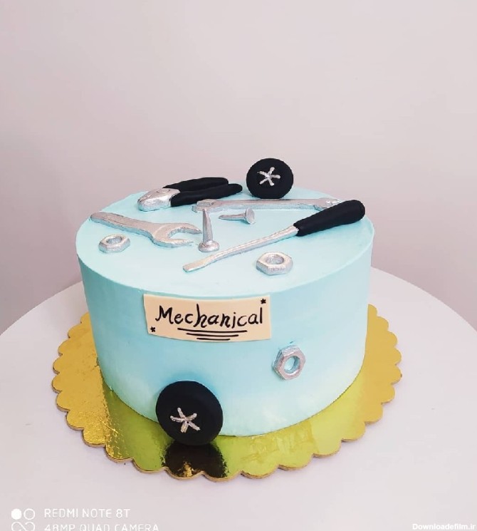 کیک مکانیک | سرآشپز پاپیون
