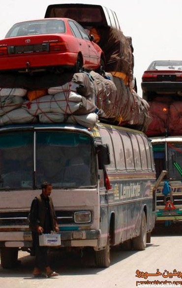 حمل خودرو در افغانستان+ تصویر - persiankhodro