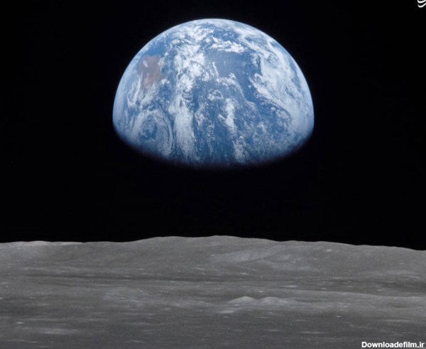 مشرق نیوز - عکس/ نمای زمین از روی کُره ماه