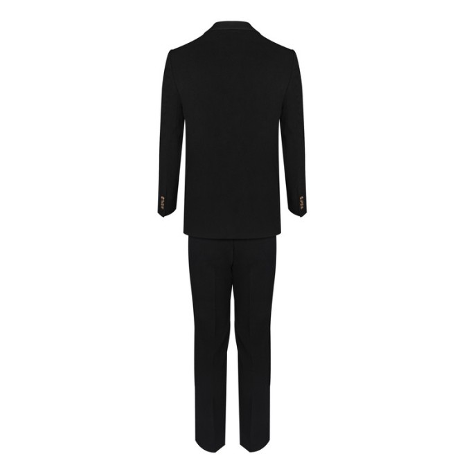 قیمت و خرید کت و شلوار مردانه مدل 6 دکمه ژاکارد رنگ مشکی