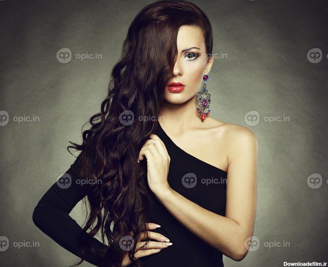 دانلود والپیپرهای مدل زنان سیاهپوست پرتره عکاسی با موهای بلند لباس ...