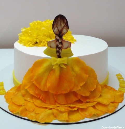 خرید و قیمت کیک تولد دخترانه فانتزی از غرفه پریتا کیک | باسلام