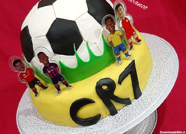 طرز تهیه کیک تولد طرح توپ فوتبال ساده و خوشمزه توسط Maryam - کوکپد