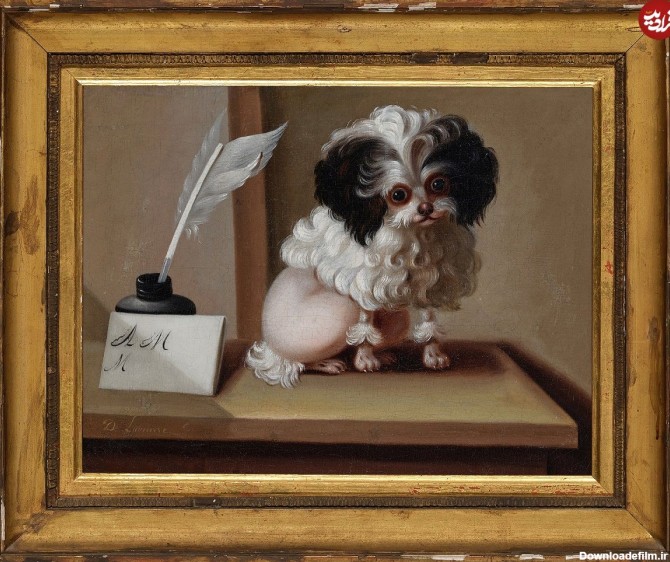 قیمت عجیب نقاشی پرترۀ یک سگ!