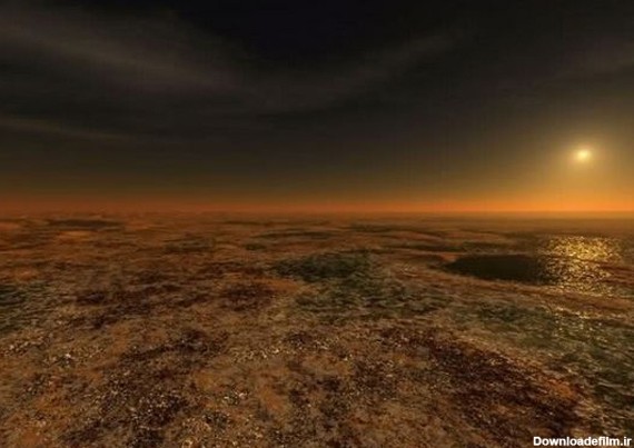 طلوع خورشید در مریخ (عکس)