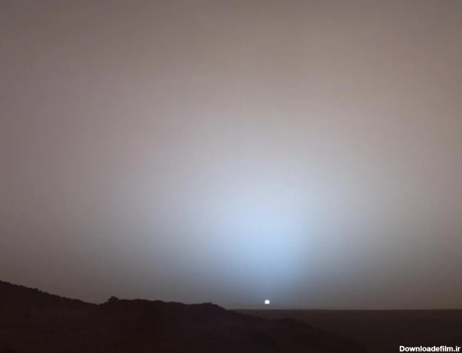 عکس | چرا غروب خورشید در مریخ آبی است؟ - همشهری آنلاین
