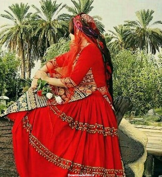 لباس زیبای دختر لر - عکس ویسگون