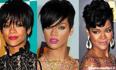 انواع مدل های مو ریحانا Rihanna