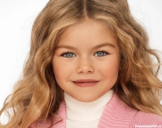 مدل ۶ ساله روسی و «زیباترین دختر جهان»+عکس