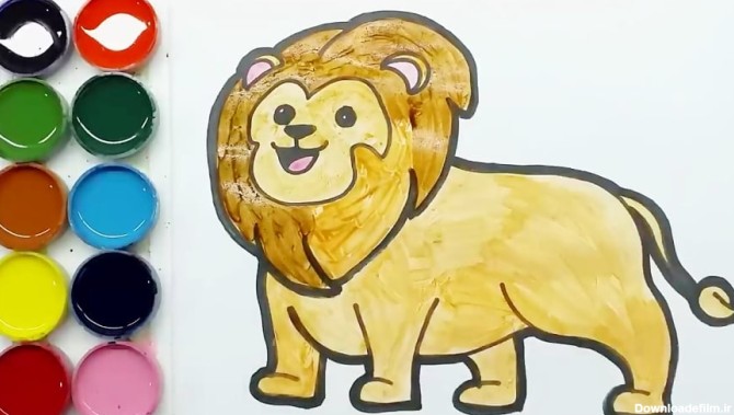 نقاشی شیر، سلطان جنگل