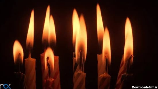 دانلود فوتیج فوت کردن چند شمع Blowing Out Candles