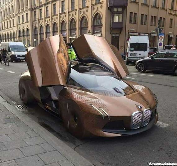 طرح جدید و خیره کننده بی ام و در خیابانهای آلمان! + عکس