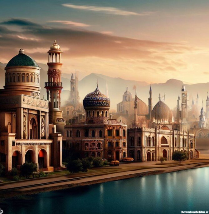 تصاویر هوش مصنوعی ایران اگر کشوری اروپایی بودی عکس شهر