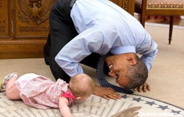 عکس های جالب اوباما با بچه ها - بهار نیوز