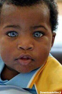 چشم زیبای پسر آفریقایی + تصاویر