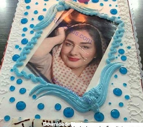 عکس چهره روی کیک تولد