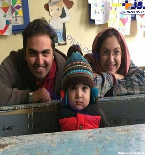 مسعود سریال بچه مهندس در کنار همسر و پسرش+عکس | روزنو