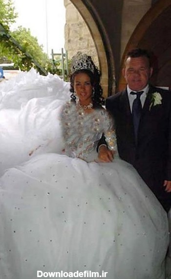 عکس لباس عروس زشت