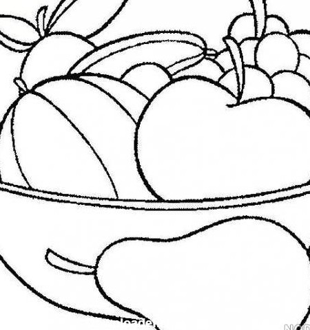 ایده نقاشی ظرف میوه - عکس نودی