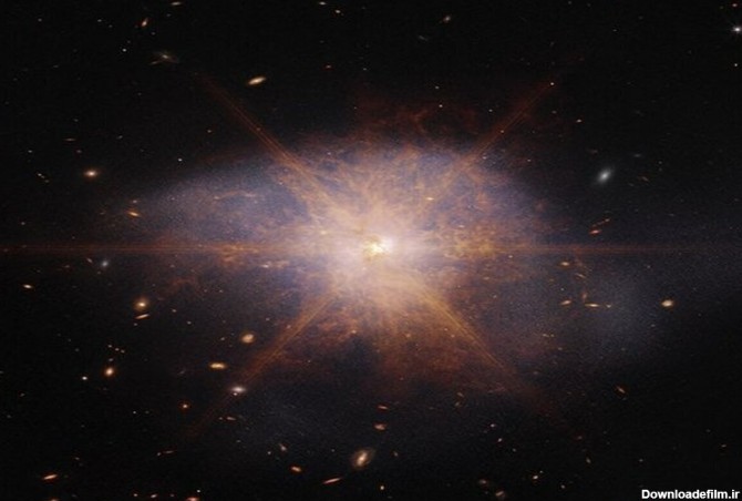 فرارو | تصویر جدید «جیمز وب» از یک کهکشان بسیار درخشان