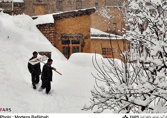 منظره برفی ماسوله | خبرگزاری فارس