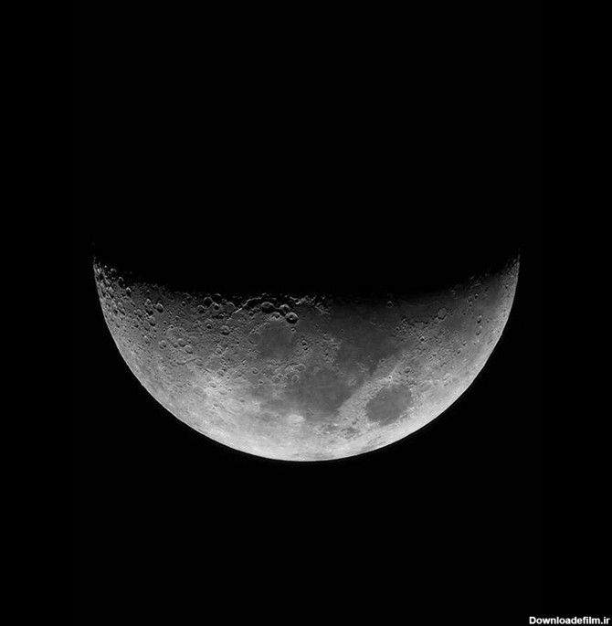 عکس سیاه هلال ماه - دانلود رایگان - پارس پی ان جی - PARSPNG