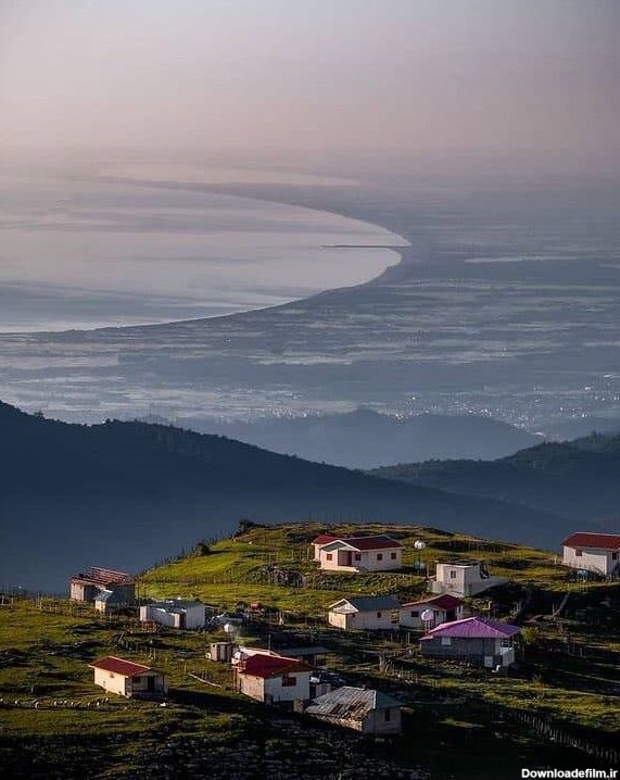 عکس/ نمایی متفاوت از دریای خزر - جهان نيوز