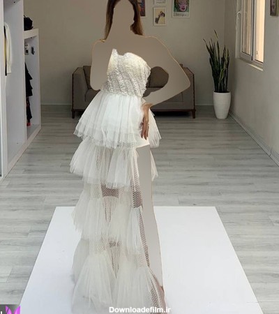 مدل لباس نامزدی سفید