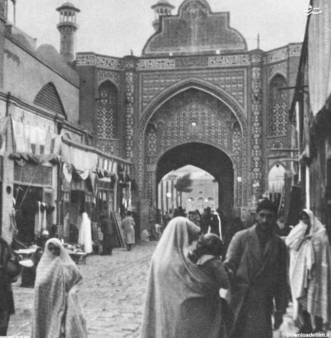 مشرق نیوز - عکس/ بازار شاه عبدالعظیم سال ۱۳۱۰