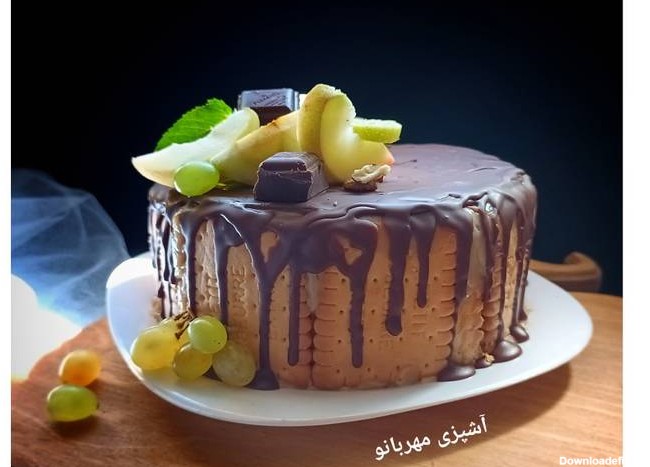 طرز تهیه کیک یخچالی نسکافه ای ساده و خوشمزه توسط مهربانو - کوکپد