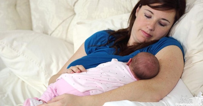 چرا نوزاد موقع شیر خوردن می خوابند؟