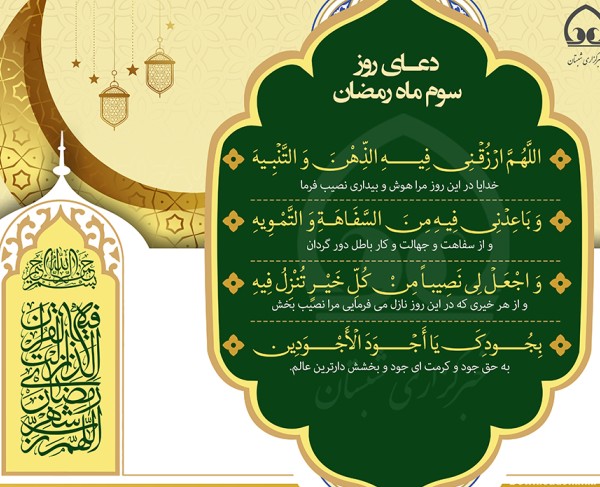 مجموعه دعاهای روزانه ماه مبارک رمضان (تصویر + متن و ترجمه ...