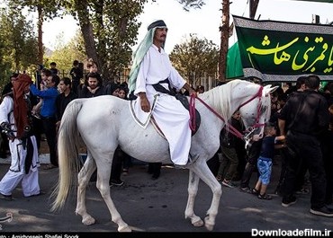 حرکت نمادین ورود کاروان امام حسین (ع) به کربلا و اجرای تعزیه- یزد