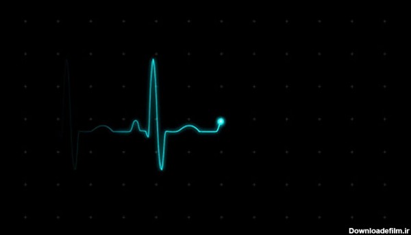 مجموعه ویدیوی موشن گرافیک مانیتور نمایش ضربان قلب EKG - مغزابزار