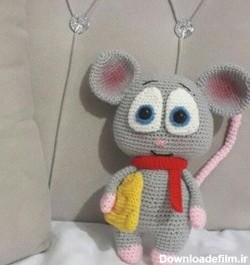 خرید و قیمت عروسک موش بافتنی هفت سین99 | ترب