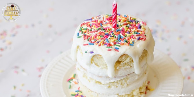 خرید مینی کیک تولد فانتزی و ساده | کیک تهران