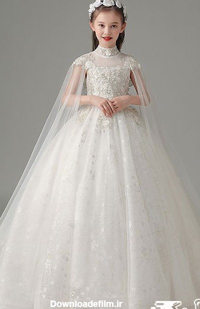 72 مدل لباس عروس بچگانه جدید و شیک | ایده آل مگ