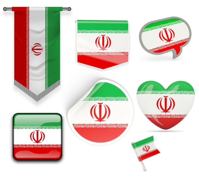 وکتور-پرچم-ایران-رایگان
