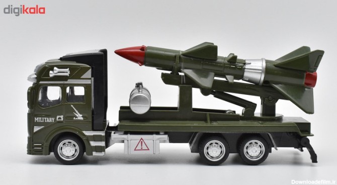 قیمت و خرید ماشین بازی طرح تریلر ارتشی مدل حمل موشک 2211