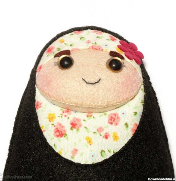 عروسک زینب | عروسک نمدی دختر باحجاب