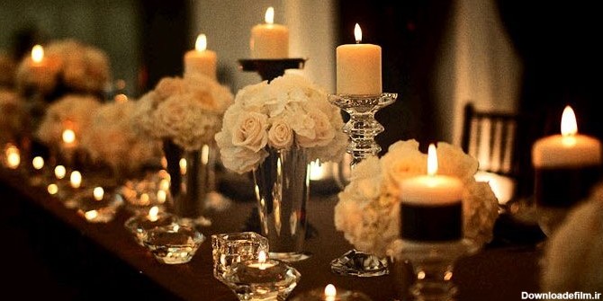 عکس های عاشقانه گل و شمع برای پروفایل + متن عاشقانه گل و شمع