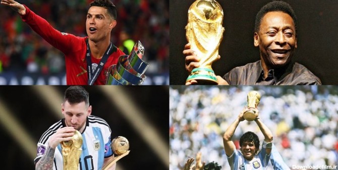 بهترین فوتبالیست تاریخ کیست؟+عکس | خبرگزاری فارس