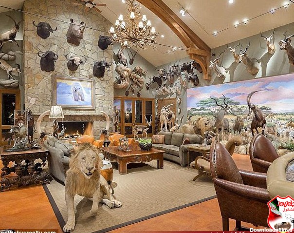 خانه 15 میلیون دلاری پر از حیوان! (+عکس)
