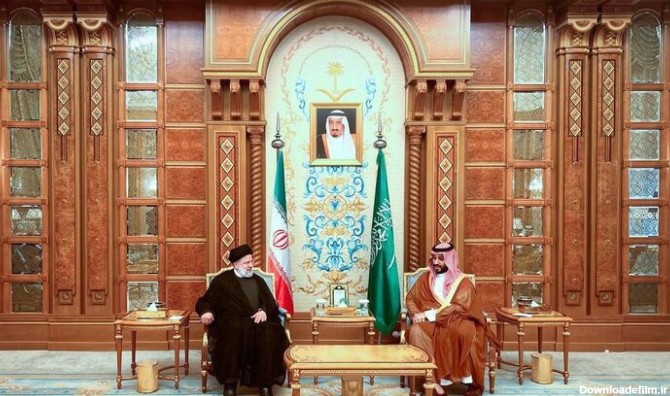 ببینید | اولین ویدیو از دیدار و گفتگوی مستقیم ابراهیم رئیسی با بن سلمان ولیعهد عربستان سعودی