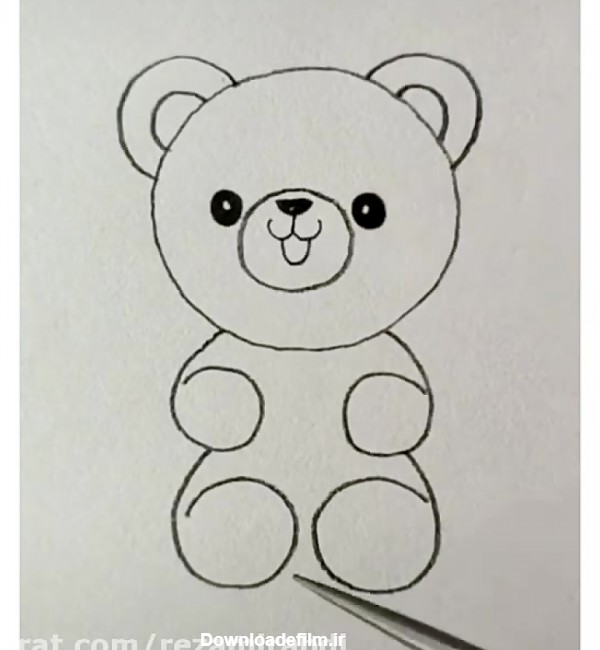 یه نقاشی ساده..خرس
