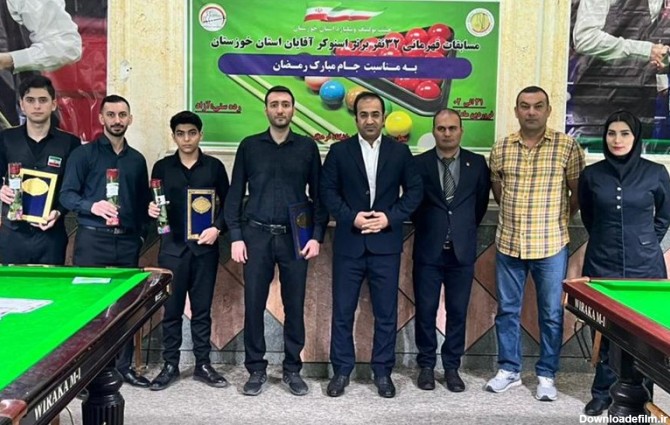 قهرمانی خداپرست در اسنوکر استان خوزستان