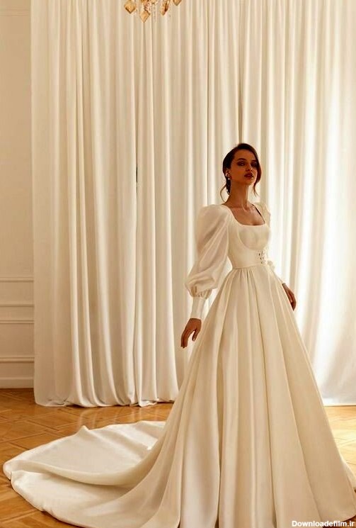 مدل لباس عروس ساده و جدید اروپائی