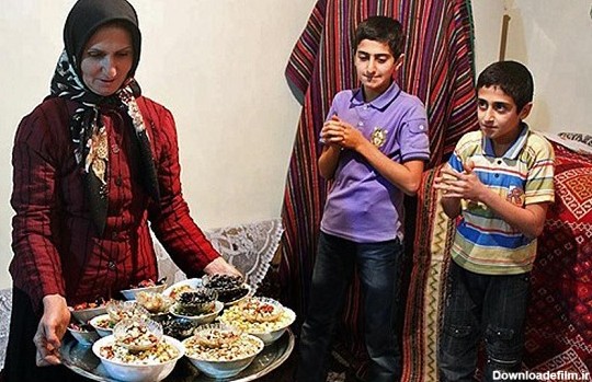 تنقلات و خوراکی‌های شب یلدا در مازندران