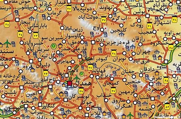 دانلود نقشه کامل ایران - نقشه ایران بشکل کاغذی - فروشگاه اینترنتی ...